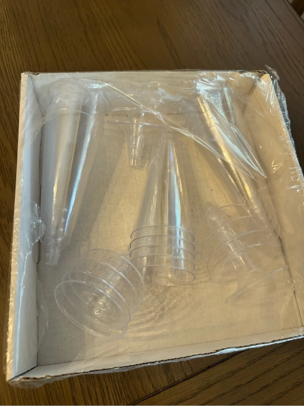 12 Plastic Champagne Flutes